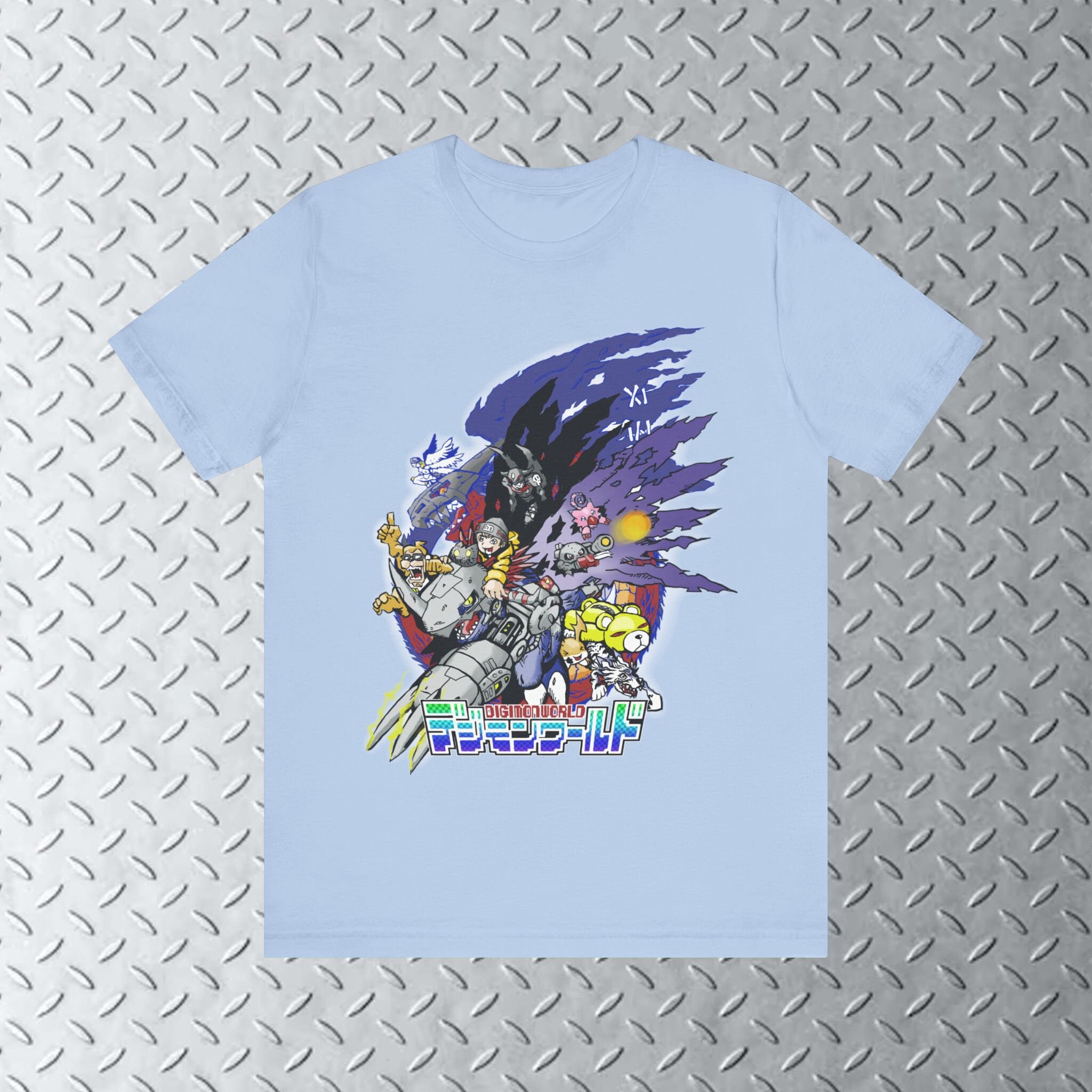 Digi World、PS1 クラシック T シャツ、RPG ゲーム、ゲーミング シャツ 