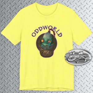 Odd W. Abe T-Shirt, Classic PS1 Tee, Gaming T-Shirt, Retro Gaming, Vintage PS1 Tee
