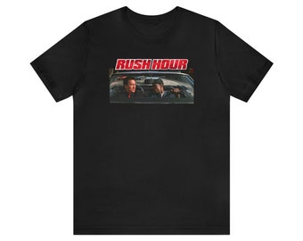 Rush H. T-Shirt, Movie Tee, Jackie C. Martial Arts Movie, 90s Classic, Y2k