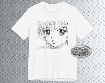 T-shirt Panchiko en art ASCII, T-shirt graphique ASCII, T-shirt d'infographie, T-shirt musique underground