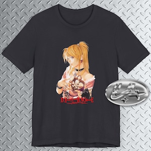 Death N. T-Shirt Misa, Anime Shirt, Horror Anime, Anime T-Shirt