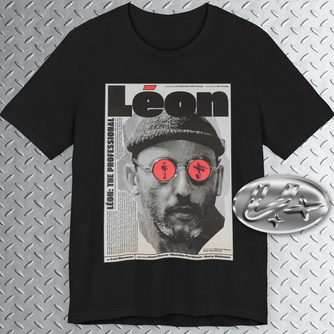 Leon the P. T-shirt, 90s Movie Tee, Action Movie Shirt, Leon - Etsy UK