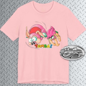 Tomba T-Shirt, Classic PS1 Shirt, Retro Gaming Tee, Vintage PS1 Tee