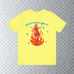 N. Doubt T-Shirt, Gwen Stef. Band Tee, Vintage Music Merch, Pop punk Music, Y2k Music image 9