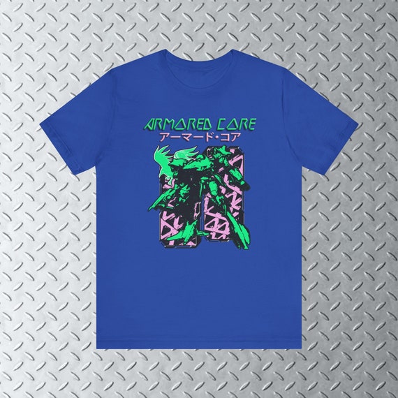 Armored C. T-shirt, Brutalism, PS1 Tee, PS2 Tee, Video Game Shirt