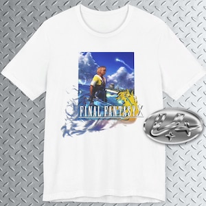 FFX T-Shirt, Final Fantasy 10 Shirt, FFX Tee, Rpg Tshirt Unisex 100% Cotton