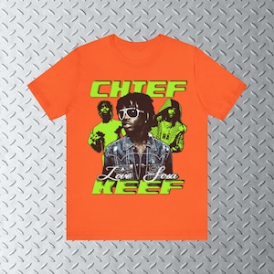 Chief Keef Bootleg Shirt, Vintage Rap Tee, Drill Rapper, Rap t shirt, Trap shirt, Brutalism Graphic Shirt image 7