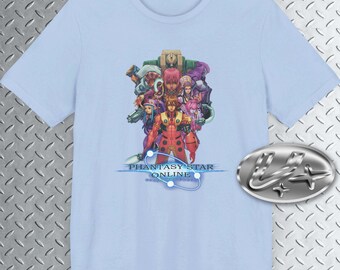PSO ファンタジースターオンライン プレミアム ユニセックス Tシャツ 