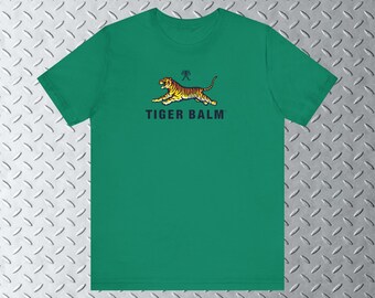 Tiger T-shirt, Tiger Graphic Shirt Unisex 100% Cotton