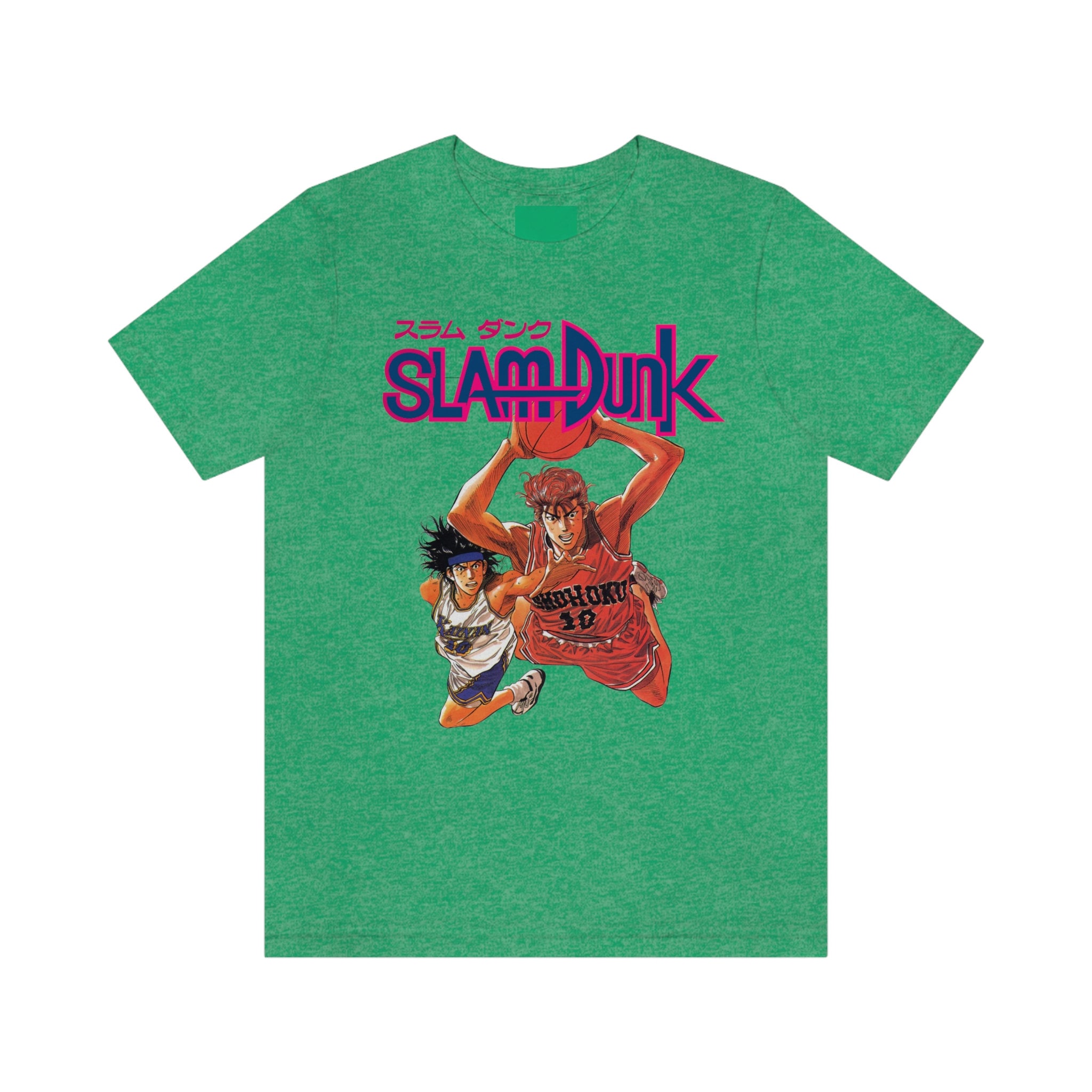 Slam Dunk Classic graphic Short sleeve T-shirt Large Size For Men