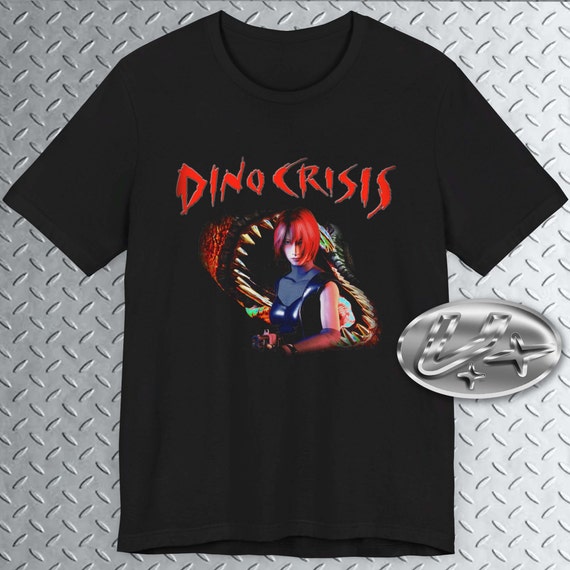 Dino C. T-shirt, Horror Survival Game, Vintage Ps1 T-shirt