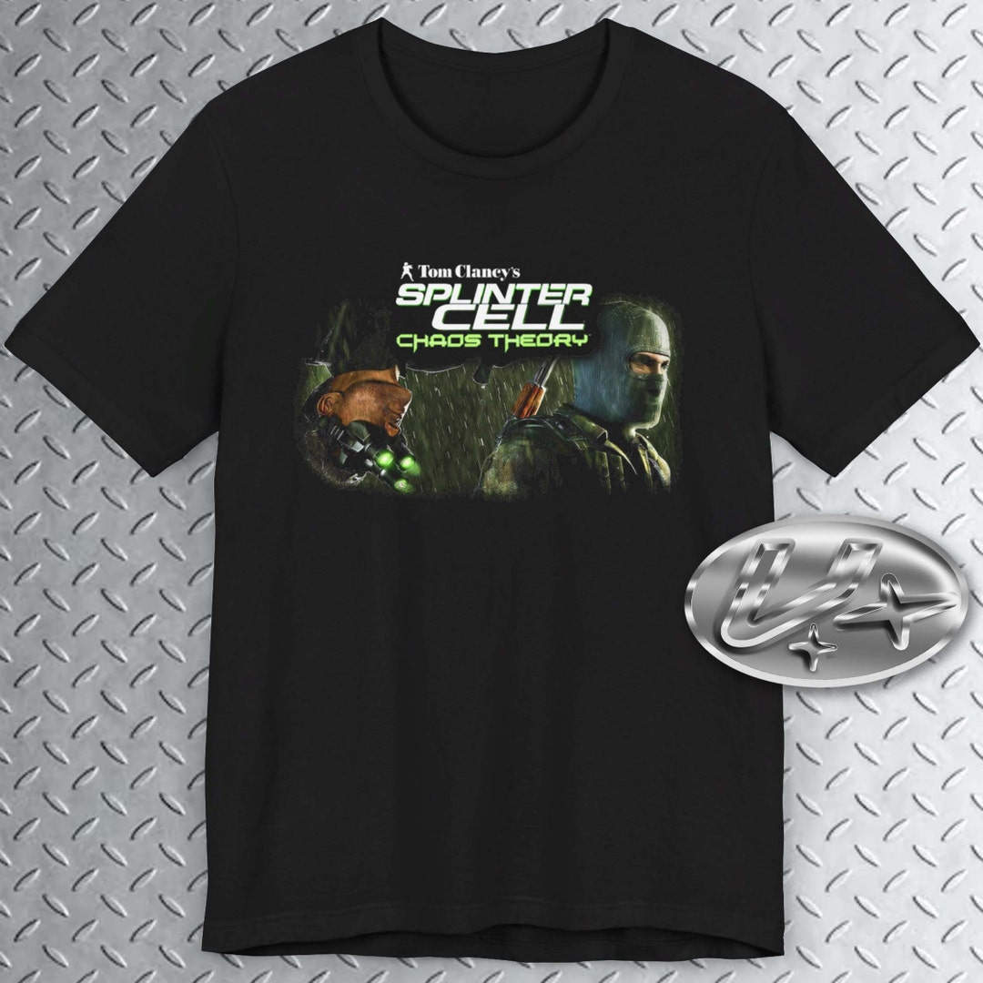 Splinter Chaos T-shirt, Fischer, Gaming Tee, Video Game Shirt,  Xbox Classic, Stealth Game