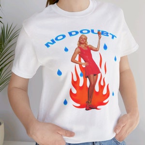 N. Doubt T-Shirt, Gwen Stef. Band Tee, Vintage Music Merch, Pop punk Music, Y2k Music image 2