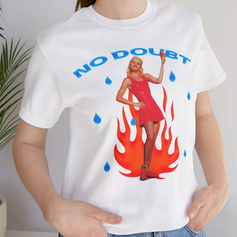 N. Doubt T-Shirt, Gwen Stef. Band Tee, Vintage Music Merch, Pop punk Music, Y2k Music image 2