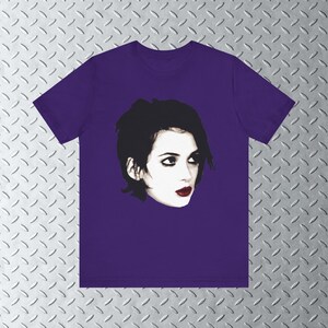 Streetwear gótico Y2K, Camiseta Opium, Camiseta com estampa Winona, Camiseta gótica, Camiseta BeetleJ. Film, Camiseta com estampa Y2K, Camiseta com arte gótica imagem 7