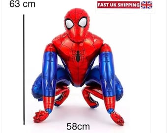 Large Spiderman Balloon 3D Superhero Kids Birthday Party Balloon Avengers Spiderman Ironman Theme Decorations
