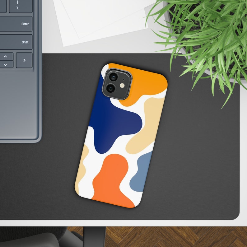 Bunte Wave-Hülle für iPhone 15 Pro Max Abstrakte Swirl-Designabdeckung für iPhone 14, iPhone 13, iPhone 12, iPhone 11, SE, Xs, Xr, X Bild 10