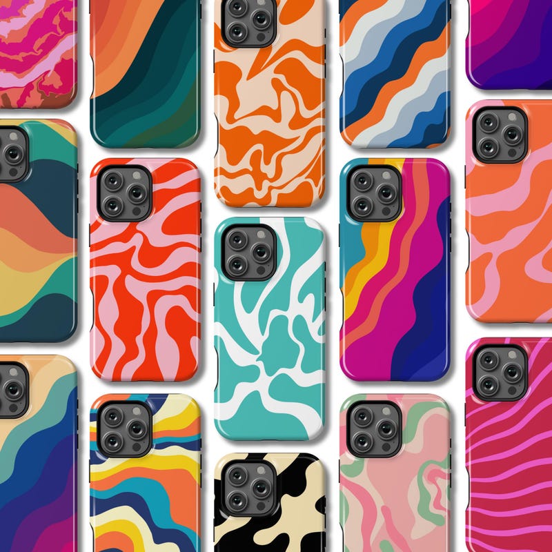 Abstract iPhone Case - Etsy