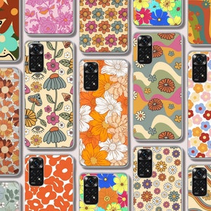 Funda Acrilico Diseño Flores Para Xiaomi Mi 11 Lite