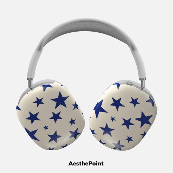 Blue Stars Airpods Max Case | Celestial Snap-on Protective