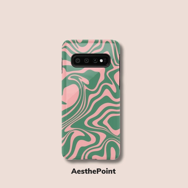Wavy Design Samsung Galaxy S10 5G Case. Abstract Swirl Design Cover for Samsung S10 Plus. Back cover for Galaxy S10 Lite, s10 E