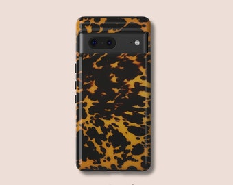 Tortoise Shell Phone Case for Google Pixel 8 | Pixel 7A, Pixel 6 Pro Cover | Google Pixel 8 Pro Case, Animal Print Pixel Case