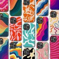 Colorful Swirl iPhone Case fits 17, 16, 15, 14, 13, 12 • Chic, Durable & MagSafe Cover product logo