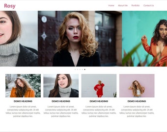 Rosy WordPress Theme | Feminine WordPress Theme | Elementor Theme | Fashion Theme