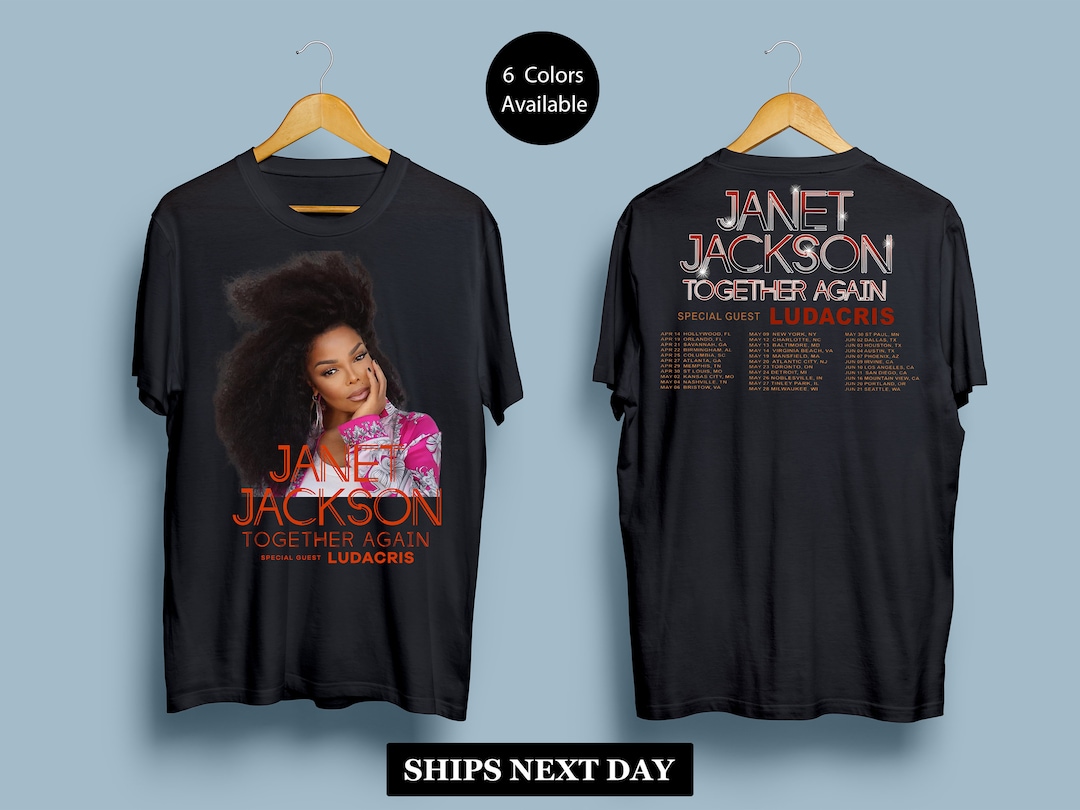 Anet Jackson Together Again Tour 2023 Unisex T-shirt - Etsy