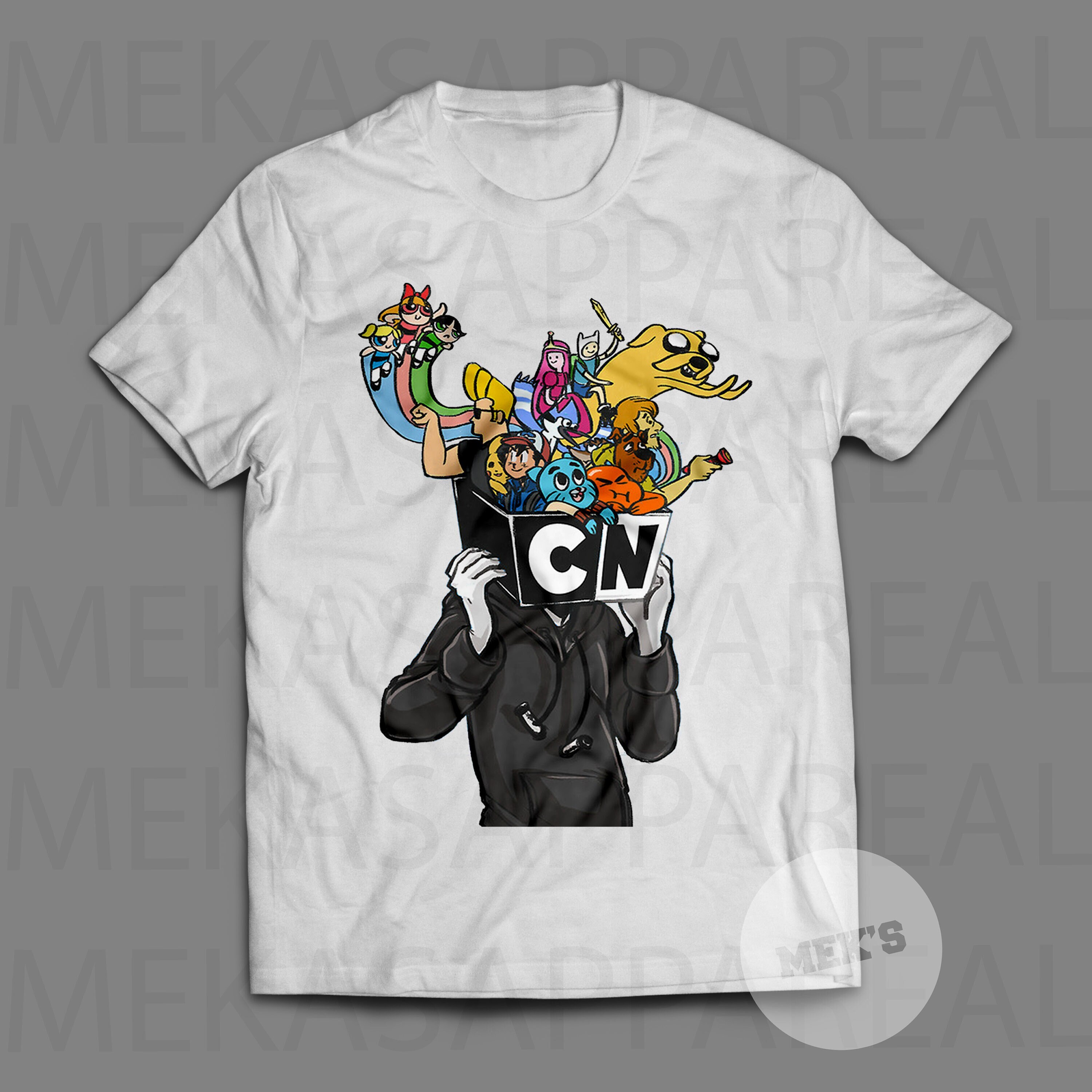 Cartoon Network Tee - Etsy Cartoon Network Tee - Etsy