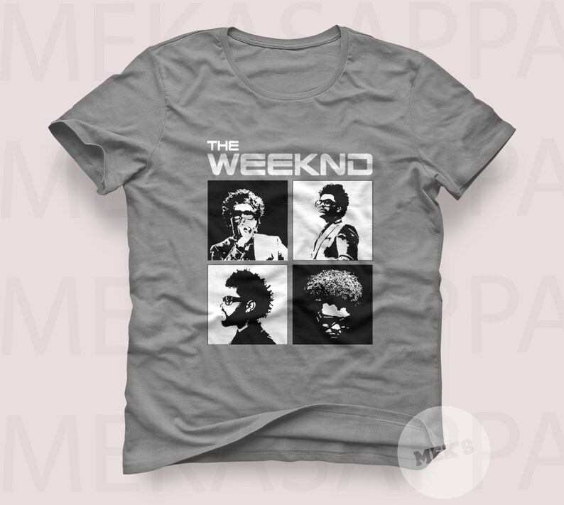 Custom the Weeknd Graphic Tshirt / the Weeknd Fan Art Print T Etsy