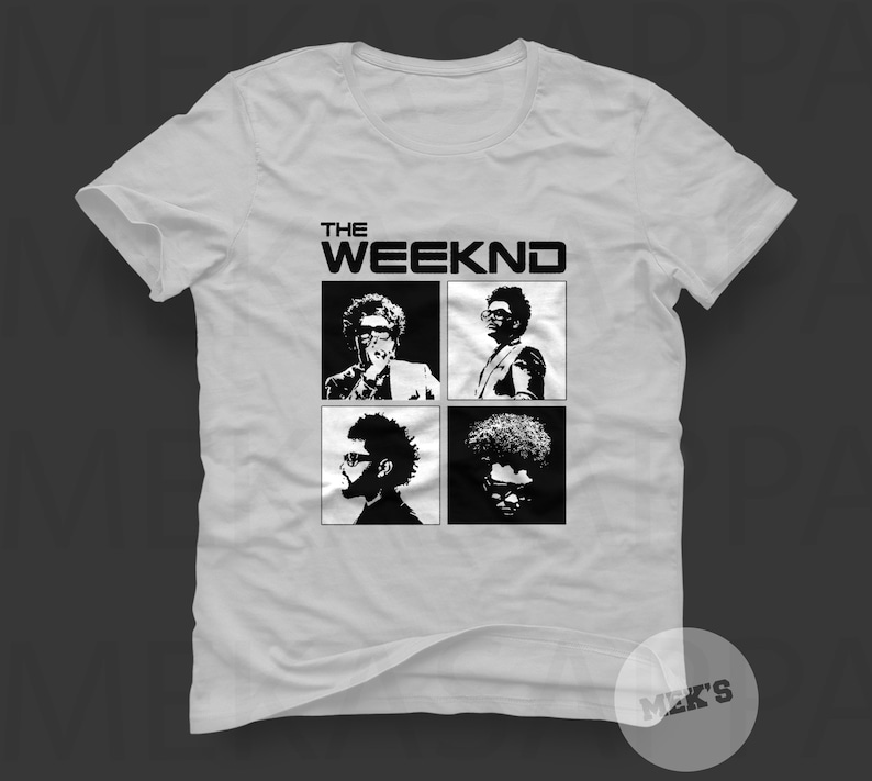 Custom the Weeknd Graphic Tshirt / the Weeknd Fan Art Print T Etsy