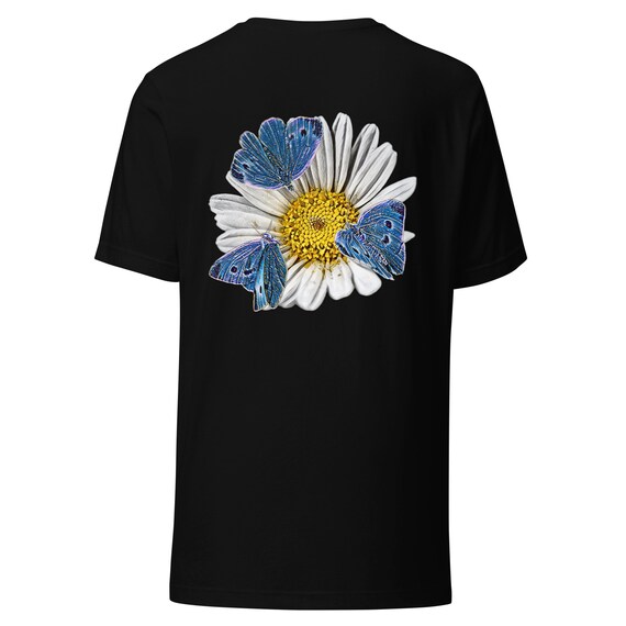 bidden Ondenkbaar Vervelen Bloem Met Vlinders T-shirt Unisex - Etsy
