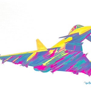 Original Eurofighter Typhoon Painting