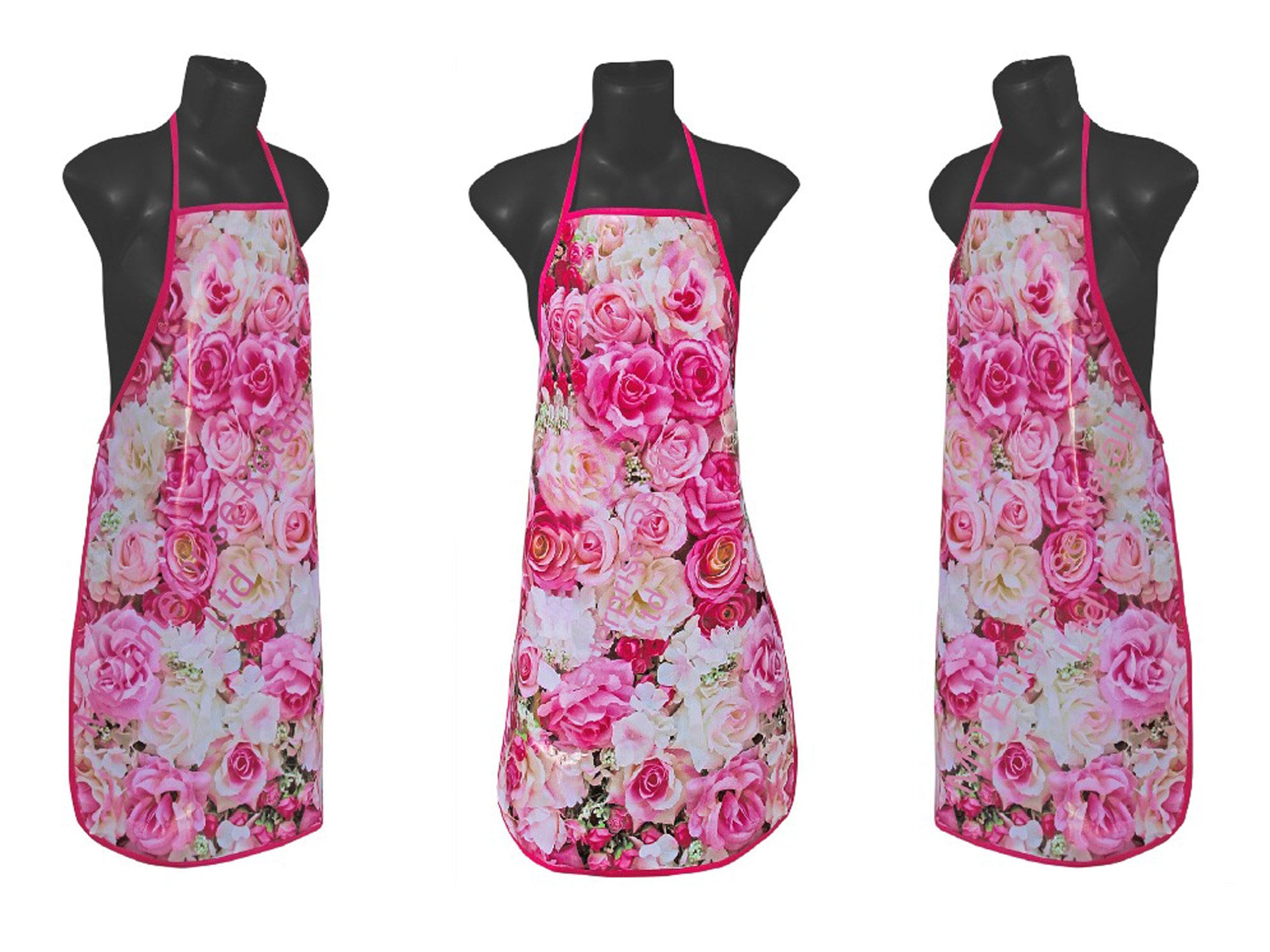 Waterproof Cooking Baking Kitchen Cute Apron for Women & Men, Oilcloth