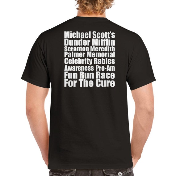 The Office Rabies Fun Run Shirt Run Race The Office Fun Run