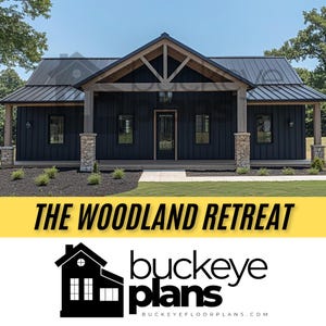 1,683 Sqft Barndominium - Full Plan Set!