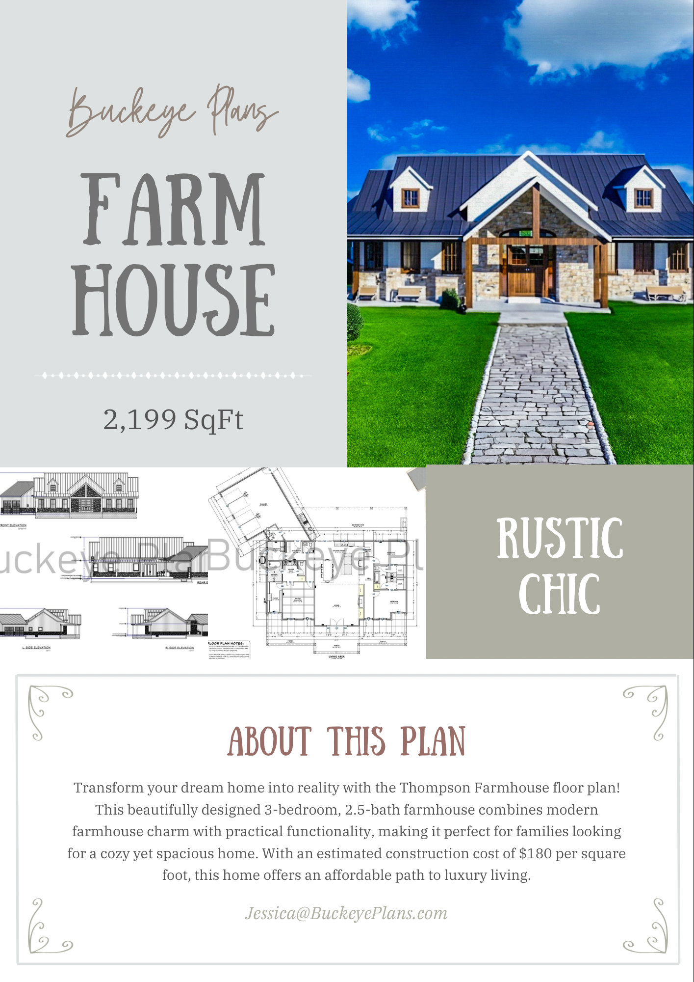 Innskeep House Plan | Two Story Skinny Home Design, image size:1415x2000