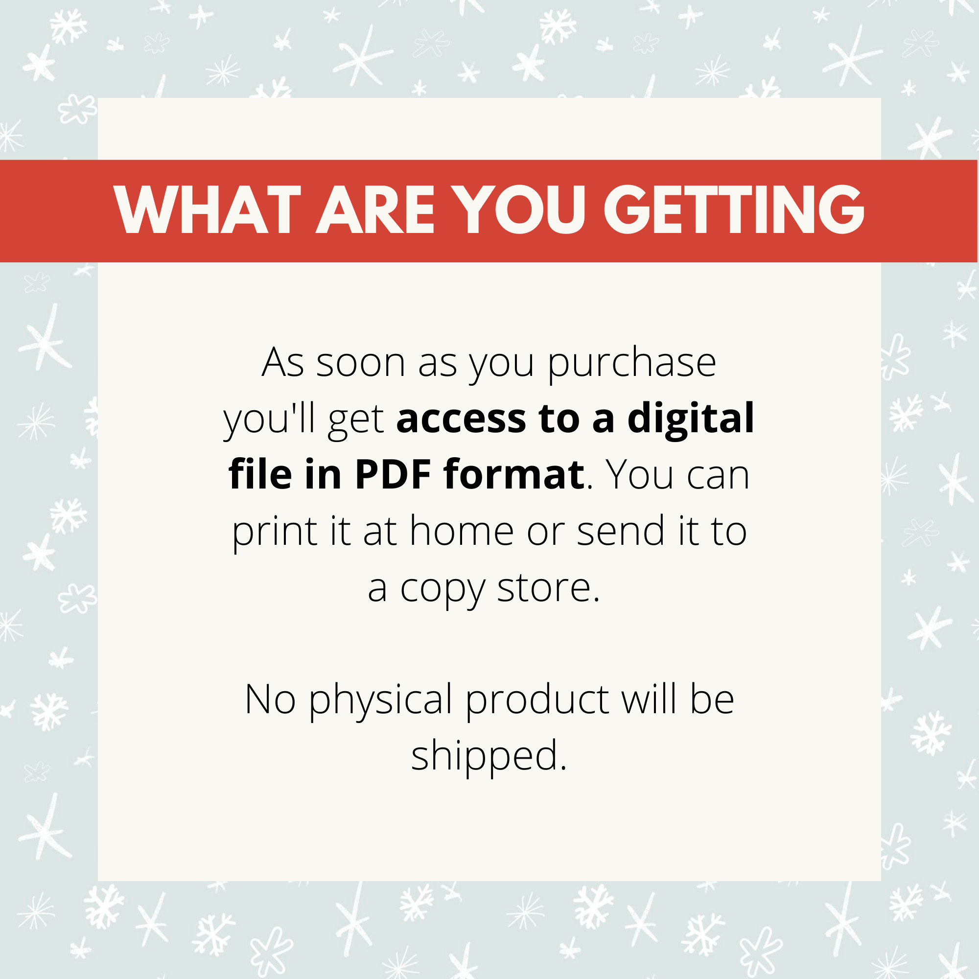 Christmas Gift Dice Game Printable, Instant Digital Download, Grab Bag