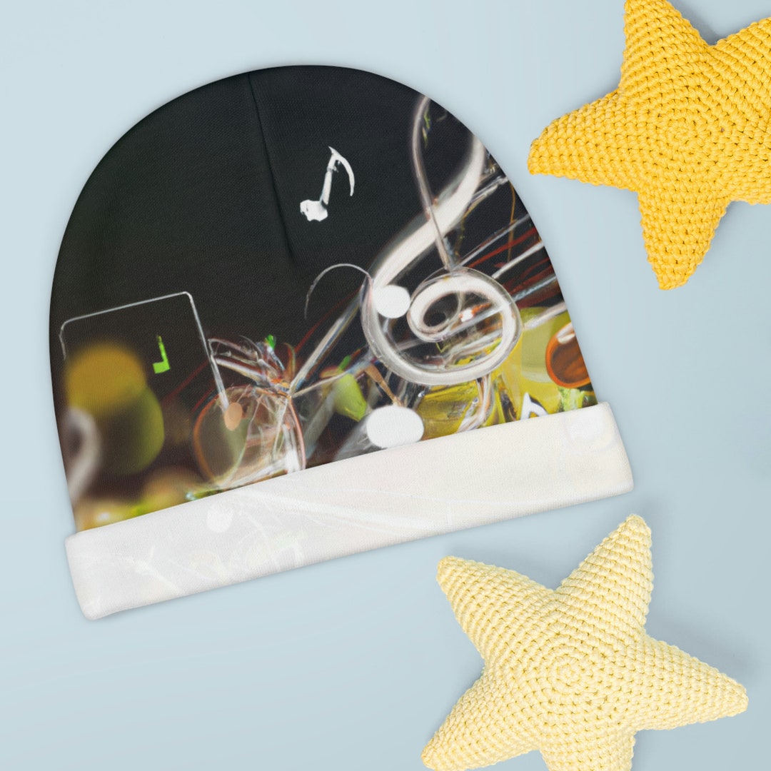 BABIES BEANIE WITH EARS SUNLIGHT SYMPHONY