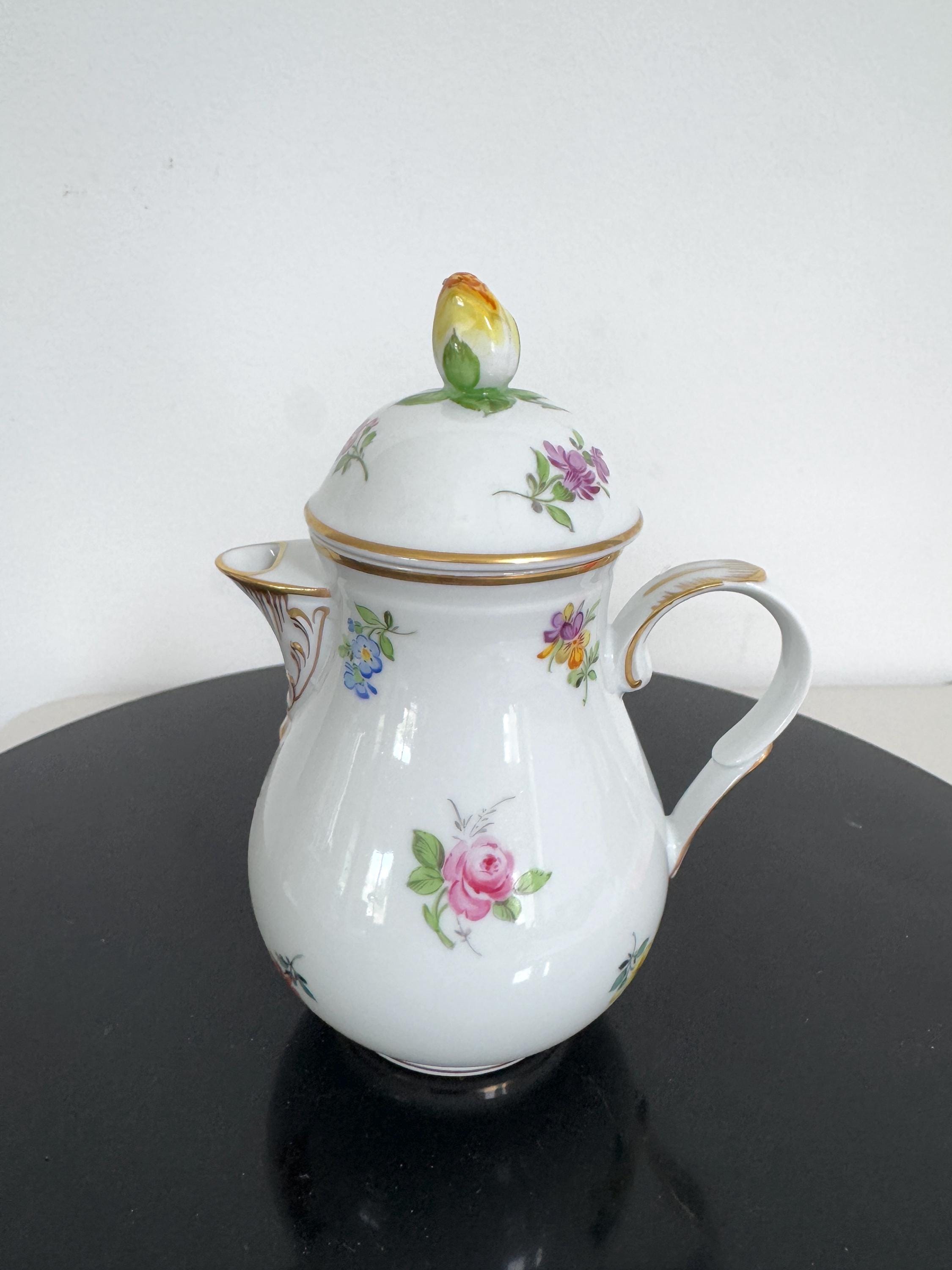 Meissen Porcelain Manufacture MPM Saxonia Small Chocolate or