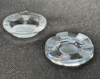 Lalique Crystal ラリック　ライオン　ヘッド　灰皿　未使用　美品 Lion by Lalique France Crystal 5 3/4