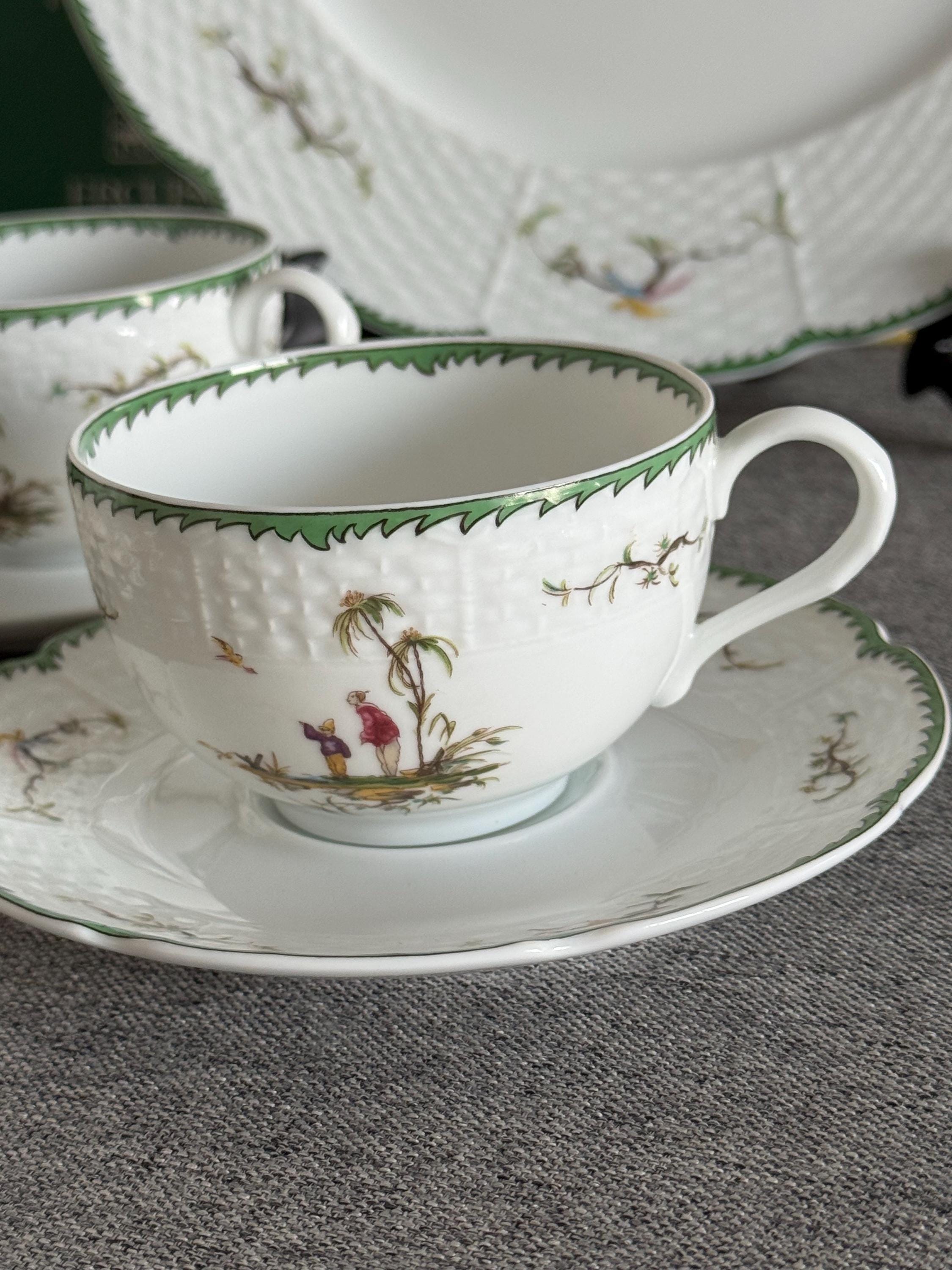 Pick From No. 3/4/6 Raynaud Limoges Si Kiang Charger Plate 11.8