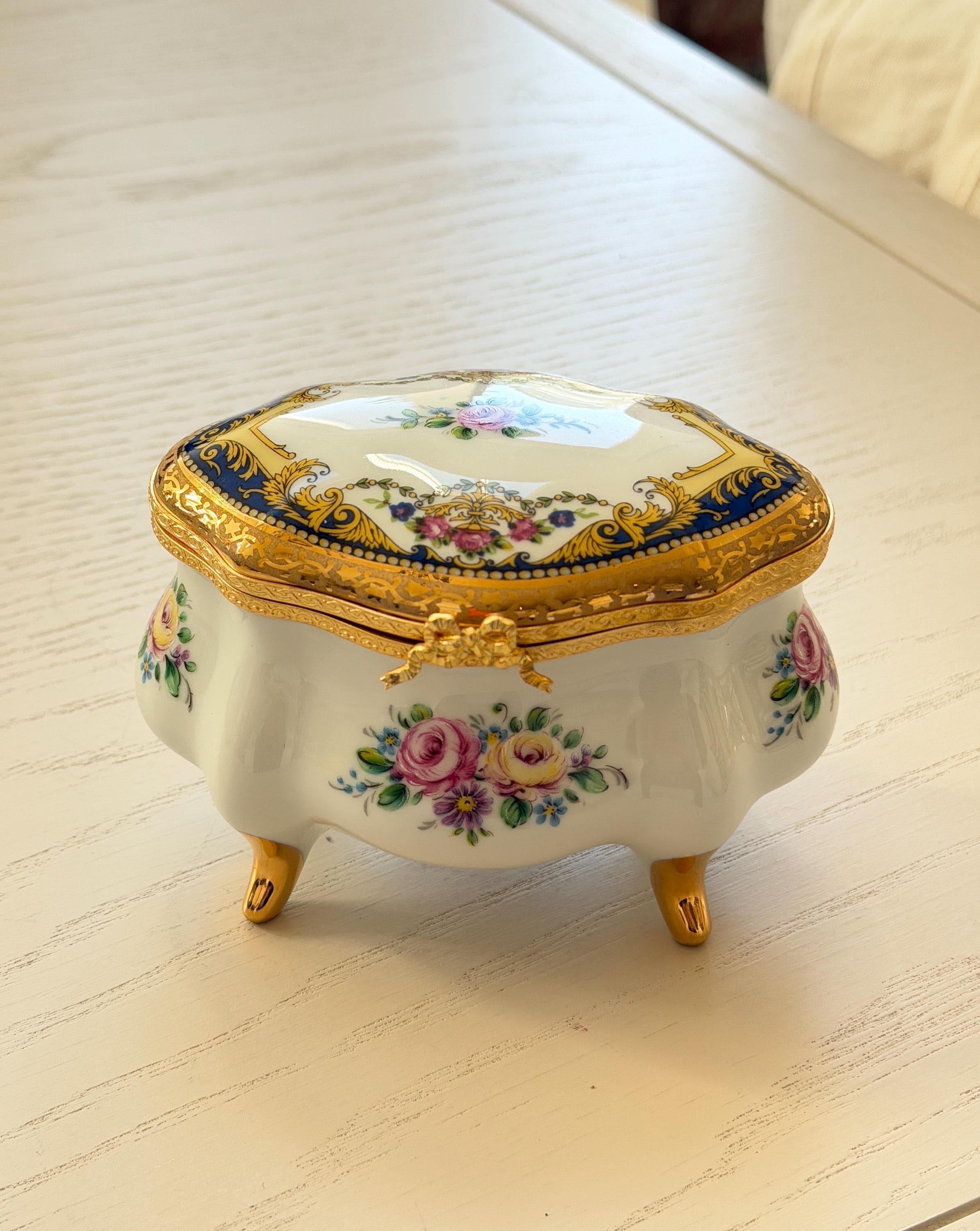 Limoge Bow Box - Etsy