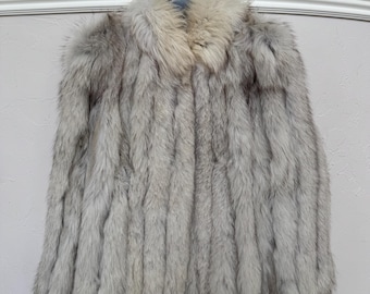 VTG 80s Saga Fox Silver Label Fur Jacket - Etsy