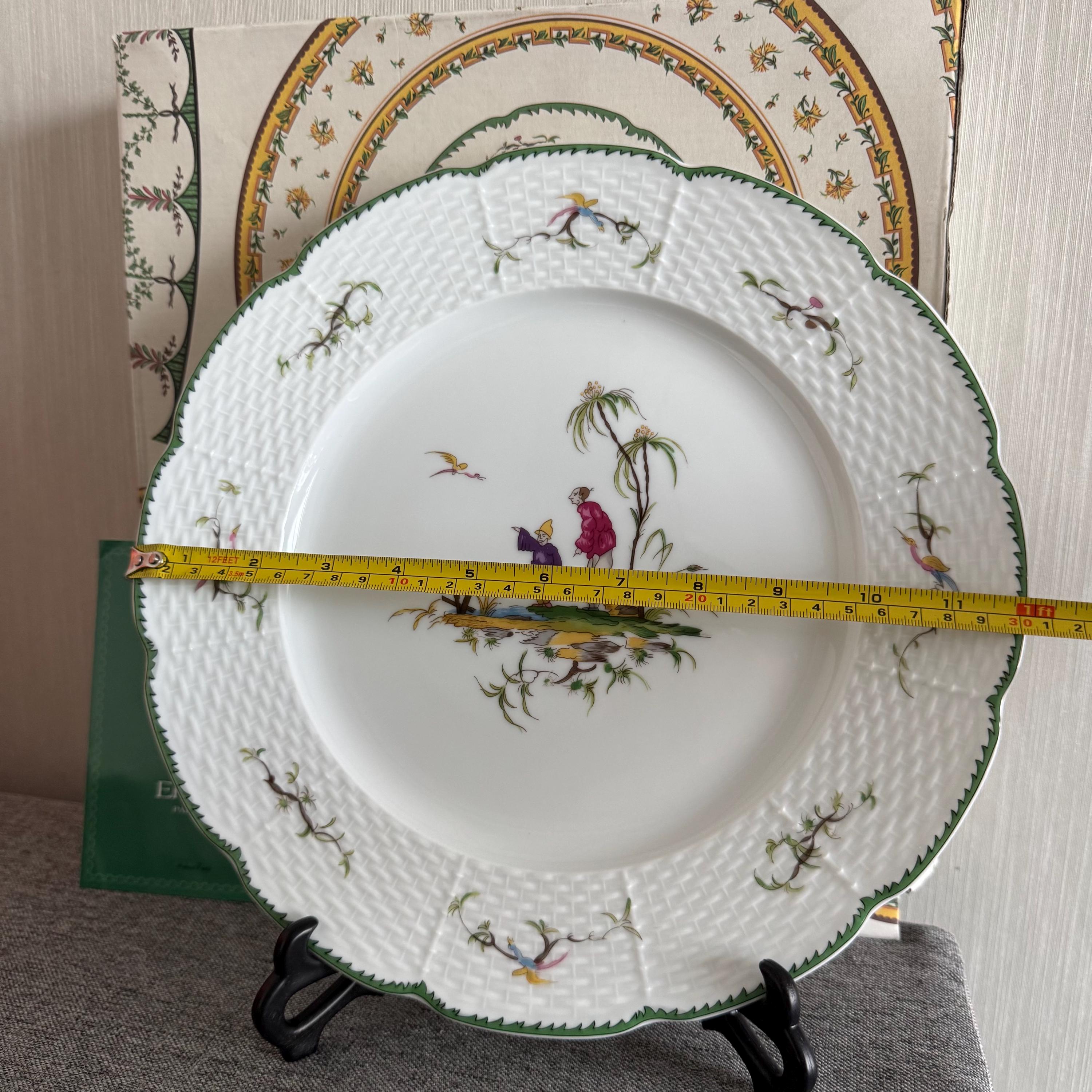 Pick From No. 3/4/6 Raynaud Limoges Si Kiang Charger Plate 11.8