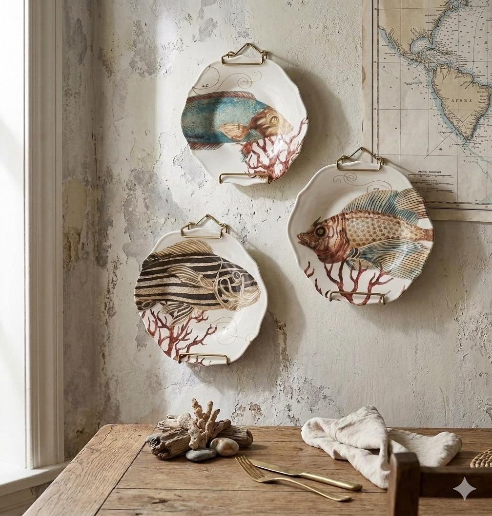 Fish Themed Dinnerware - Etsy
