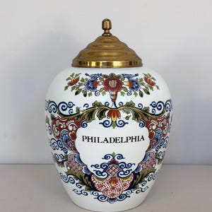 Delft Tobacco Jar