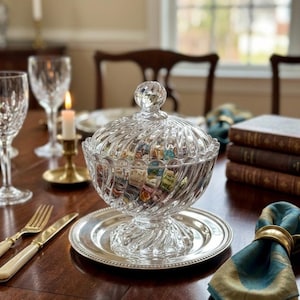 Baccarat Crystal Jar - Etsy