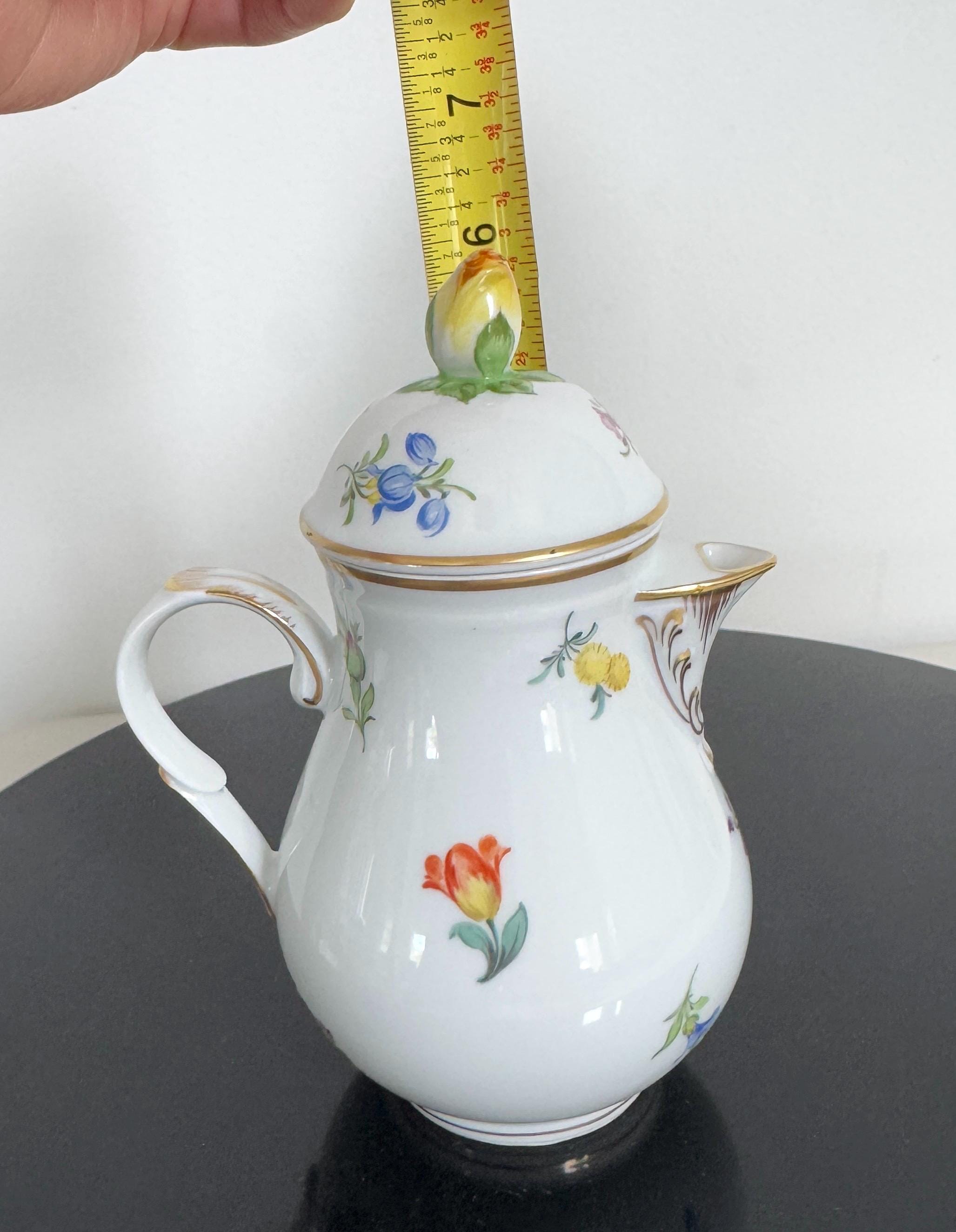 Meissen Porcelain Manufacture MPM Saxonia Small Chocolate or
